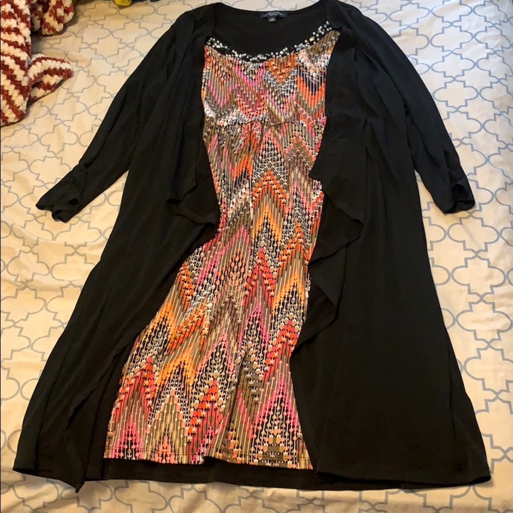 Cardigan dress